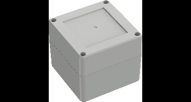 TRU COMPONENTS 6U07090908017 TC-13865080 Industriële behuizing 90 x 90 x 75 ABS Lichtgrijs 1 stuk(s)