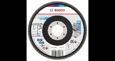 Bosch Accessories 2608626128 Lamellenschuurschijf Diameter 115 mm Korrelgrootte (num)=120 1 stuk(s)