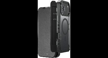 Hama Booklet Apple iPhone 17 Pro Max Zwart MagSafe compatible, Inductieve lading