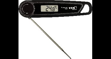 TFA Dostmann THERMO JACK TASTE Barbecuethermometer Zwart