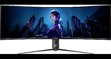 Acer Predator Z57b Gaming monitor Energielabel G (A - G) 144.8 cm (57 inch) 7680 x 2160 Pixel 32:9 1 ms DisplayPort, HDMI VA LED