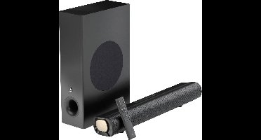 Creative Stage Pro Soundbar Zwart Bluetooth, Incl. draadloze subwoofer, USB