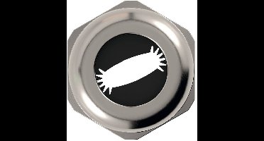 LAPP 53119375 Wartel UV-bestendig Messing (vernikkeld) 5 stuk(s)