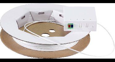 LogiLink FB2LC60 Glasvezel Optische vezel Aansluitkabel 60 m Wit