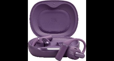 JBL Sense Pro TWS Open Ear koptelefoon Draadloos, Bluetooth Paars Oplaadbox, Oorbeugel, Touchbesturing, Waterbestendig