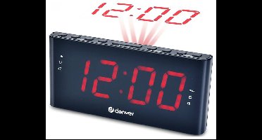 Denver CPR-710 Wekkerradio FM FM Wekfunctie Zwart