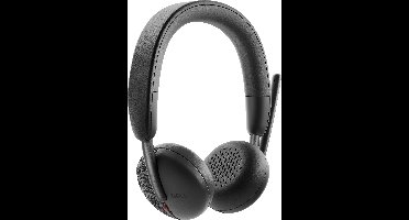 Dell WL3024 On Ear headset Bluetooth Zwart Ruisonderdrukking (microfoon) Headset Computer