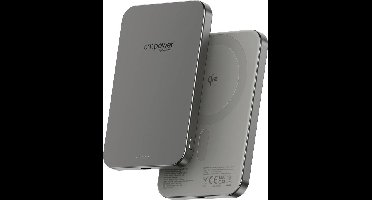 PanzerGlass empower Bank Powerbank 5000 mAh Magsafe, Qi Wireless Charging USB-C Statusweergave