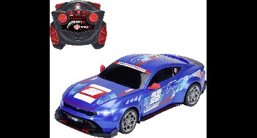 Dickie Toys 201105014 RC Ford Mustang Customized, Try Me, RTR 1:16 RC modelauto voor beginners Elektro Sportwagen