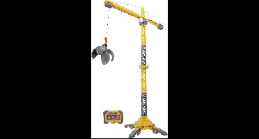 Dickie Toys Titan-kraan Bouwvoertuig Bouwvoertuig Incl. batterijen, Incl. accu, oplader en batterijen voor de zender, Met lichteffect