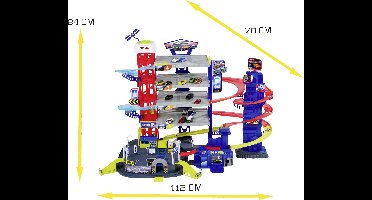 Majorette Audi, Ford Super Chase Center+5 voertuigen Parkeergarage (model)
