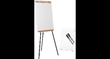 Legamaster Flipchart SKETCH INFINITE (b x h x d) 806 x 2050 x 711 mm Wit, Hout Afwisbaar, Beschrijfbaar, In hoogte verstelbaar, Incl. papierhouder, Incl.