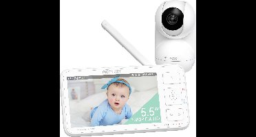 momcozy Video Baby Monitor BM03 BM014-WH12BA-A Videobabyfoon