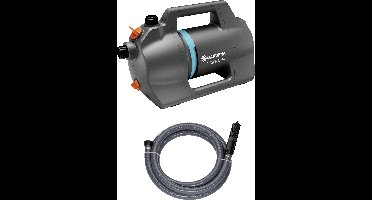 GARDENA Gartenpumpe 5000 Silent Saugschlauch-Set Tuinpompset 5.100 l/h