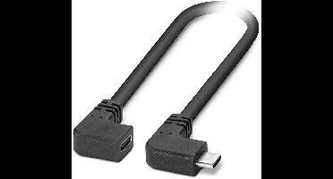 Phoenix Contact 1665797 USB-kabel USB-C bus, USB-C stekker 2.00 m Haakse kabeluitgang