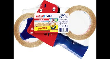 tesa 57195-00000-01 Plakbanddispenser tesapack Transparant (l x b) 66 m x 50 mm 1 stuk(s)