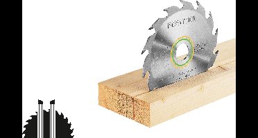 Festool HW 225x2,6x30 PW18 496303 Cirkelzaagblad 225 x 30 x 1.80 mm Aantal tanden: 18 1 stuk(s)