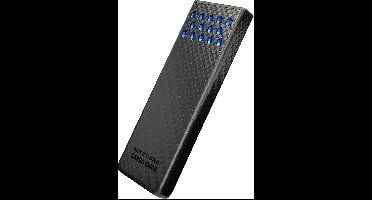 NiteCore Powerbank 10000 mAh Pass-Through Charging Li-ion Blauw, Antraciet-grijs
