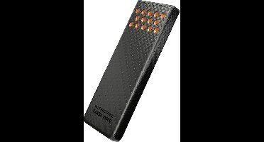 NiteCore Powerbank 10000 mAh Pass-Through Charging Li-ion Oranje, Antraciet-grijs