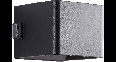 Brilliant Iseo G80126/06 Buitenplafondlamp met bewegingsmelder Energielabel: G (A - G) LED 4 W Zwart