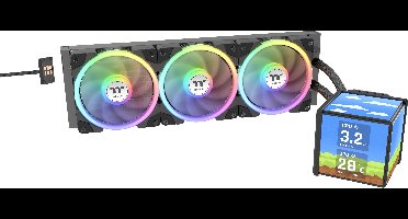 Thermaltake MINECUBE 360 Ultra AIO ARGB Fan black CPU-koellichaam met ventilator