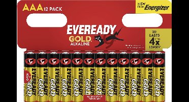Eveready E304401300 AAA batterij (potlood) Alkaline 1.5 V 12 stuk(s)