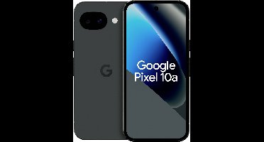 Google Pixel 10a 256 GB Obsidiaan Energielabel A (A - G) 16 cm (6.3 inch) Smartphone