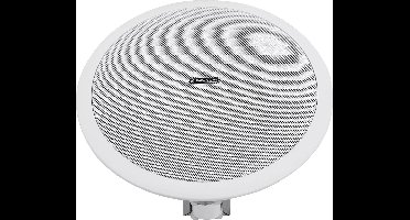 Omnitronic CSE-8 Breedband inbouwluidspreker 10 W Wit 1 stuk(s)
