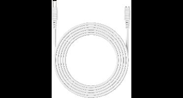 Reolink PEXCW Stroom Netkabel [1x DC laagspanningsstekker - 1x Coaxiaal bus] 4.5 m Wit