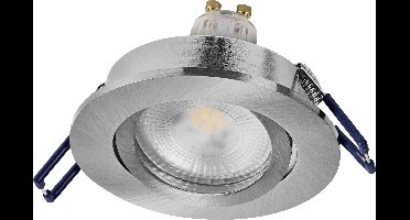 OSRAM HOMELIGHTING 4058075853492 Plafondspot, LED-plafondspot GU10 Satijn-nikkel