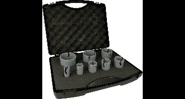 Heller Vakuumgelötetes Lochsägen Set 8 tlg. 324991 Diamantboor 20 mm, 25 mm, 32 mm, 35 mm, 40 mm, 50 mm, 60 mm, 68 mm 1 set(s)