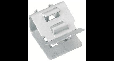 ABB E-Klips ECA-1520 Trägerklammer Trägerclip für ECS Balkklem Verenstaal 7TCA084030R0975 100 stuk(s)
