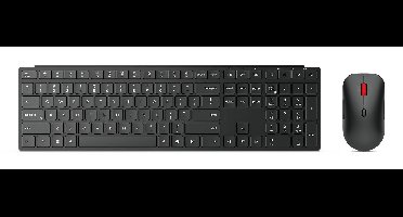 Lenovo Pro Combo 6000 Set met toetsenbord en muis Draadloos QWERTZ, Duits Zwart