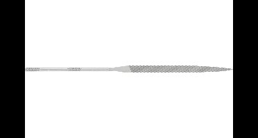 PFERD TOOLS 12506091 PAARD TOOLS precisie naaldvijl mes vorm 180 mm Zwitserse kap 00, zeer grof Lengte 180 mm 12 stuk(s)