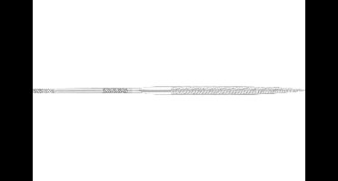 PFERD TOOLS 12509063 PAARD TOOLS precisie naaldvijl halfronde 140 mm Zwitserse kieb 2, medium-fijn Lengte 140 mm 12 stuk(s)