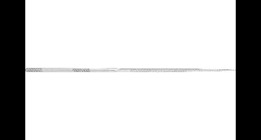 PFERD TOOLS 12511082 PAARD TOOLS precisie naaldvijl vierkant 160 mm Zwitserse kap 1, medium Lengte 160 mm 12 stuk(s)