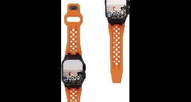 Urban Armor Gear Monarch Strap 42 mm, 44 mm, 45 mm, 46 mm, 49 mm Oranje, Titaanzwart Watch Ultra