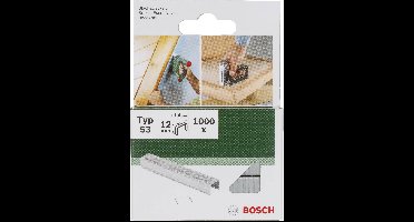 Bosch Accessories 2609255822 Nieten met fijn draad Type 53 1000 stuk(s) Afm. (l x b) 12 mm x 11.4 mm
