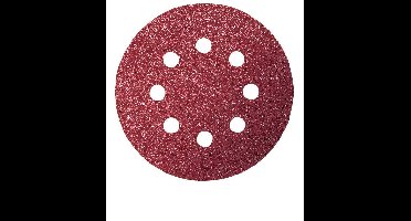 Bosch Accessories 2609256A18 Excenterschuurpapier Met klittenband, Geperforeerd Korrelgrootte (num) 120 (Ø) 115 mm 5 stuk(s)