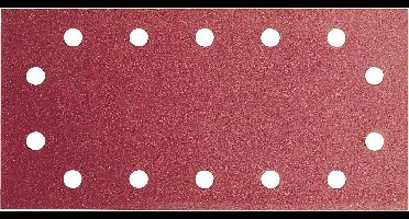 Bosch Accessories 2609256B26 Oscillerend schuurpapier Geperforeerd Korrelgrootte (num) 40 (l x b) 280 mm x 115 mm 10 stuk(s)