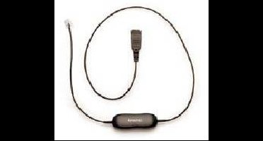 Jabra 8800-00-01 Telefoonheadset kabel 0.50 m Zwart