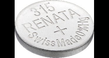 Renata Knoopcel 315 1.55 V 1 stuk(s) 23 mAh Zilveroxide