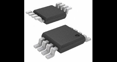 Texas Instruments LM2903DGKR Lineaire IC - comparator Differentiaal CMOS, MOS, Open collector, TTL VSSOP-8