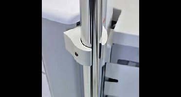 Ergotron Infuus statief-klem Geschikt voor serie: Ergotron StyleView wagen Aluminium