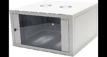 LogiLink W12E66B 19inch-wandkast (b x d) 600 mm x 560 mm 12 HE Zwart (RAL 9005)