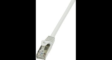 LogiLink CP1072S RJ45 Netwerkkabel, patchkabel CAT 5e F/UTP 5.00 m Grijs 1 stuk(s)