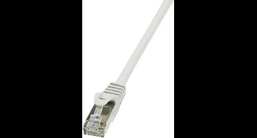 LogiLink CP1082S RJ45 Netwerkkabel, patchkabel CAT 5e F/UTP 7.50 m Grijs 1 stuk(s)