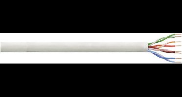LogiLink CPV0021 Netwerkkabel CAT 6 U/UTP 4 x 2 x 0.13 mm² Grijs 100 m