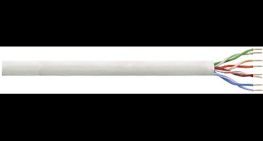 LogiLink CPV0015 Netwerkkabel CAT 5e U/UTP 4 x 2 x 0.13 mm² Grijs 305 m