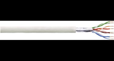 LogiLink CPV003 Netwerkkabel CAT 5e F/UTP 4 x 2 x 0.205 mm² Grijs 305 m